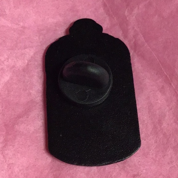 Purple Enamel 'Wonder' Brooch - Picture 2 of 2